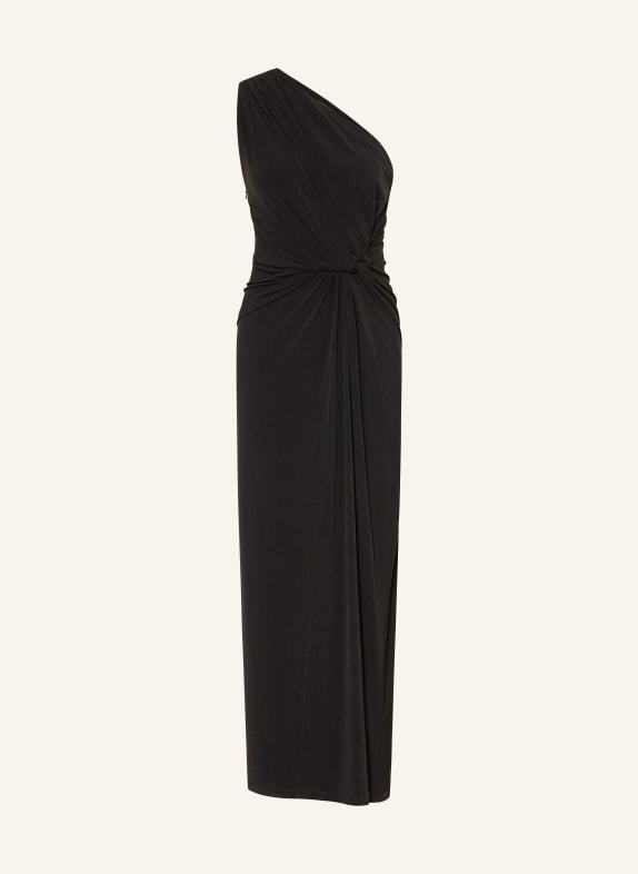 ELEH One-Shoulder-Kleid SCHWARZ