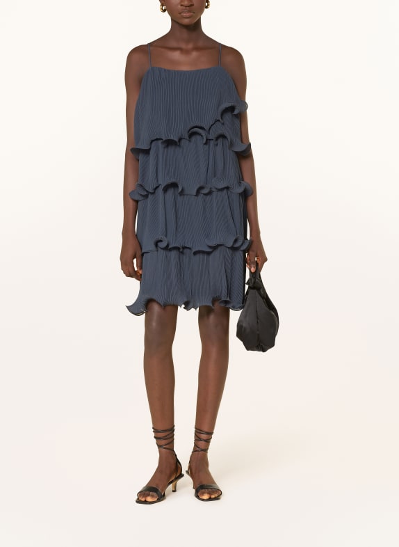 CPH MUSE Top CMKIRA mit Volants BLAUGRAU