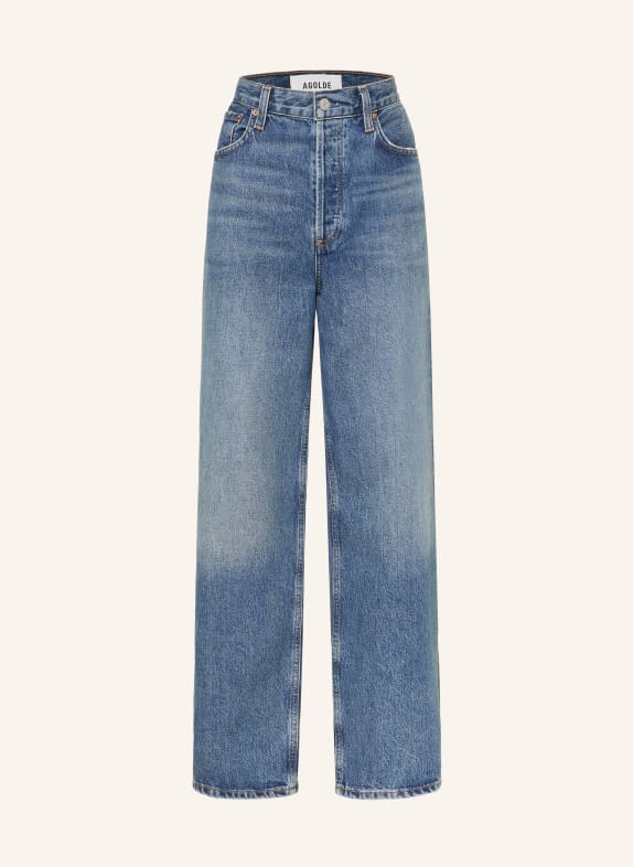 AGOLDE Džíny s širokými nohavicemi LOW SLUNG BAGGY sltin selection (dk vint ind)