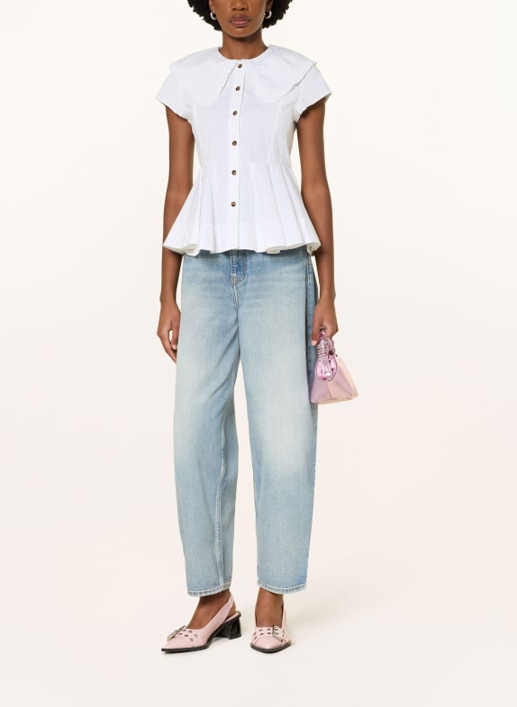GANNI blouse WIT