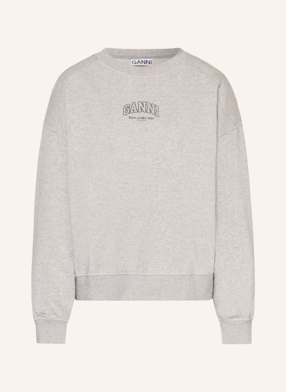 GANNI sweatshirt GRAY
