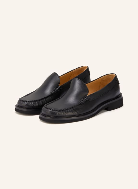 MRS & HUGS loafer BLACK