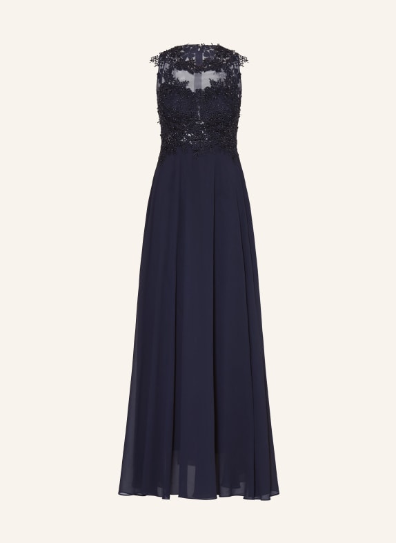 APART Abendkleid mit Spitze DUNKELBLAU