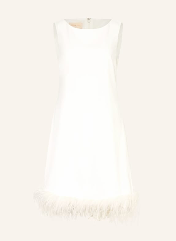 APART koktejlové šaty BÍLÁ