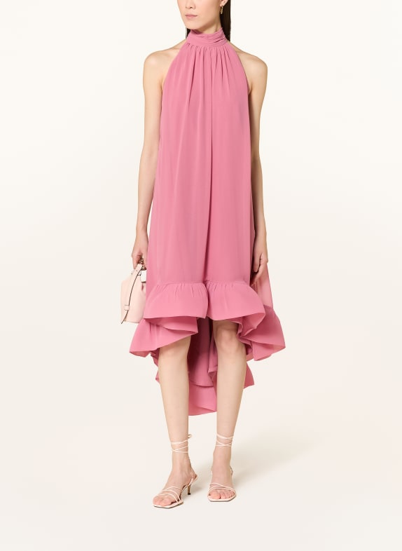 APART Robe de soirée à volants ROSÉ