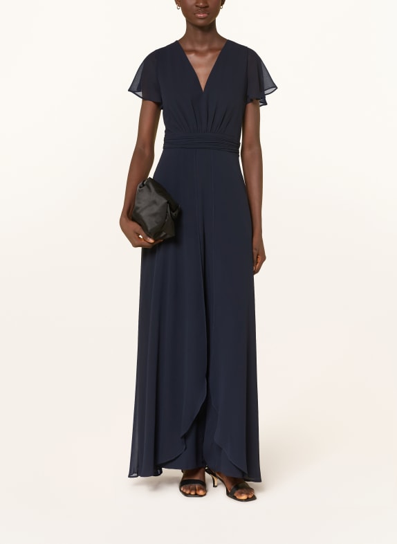 APART Jumpsuit met volants DONKERBLAUW