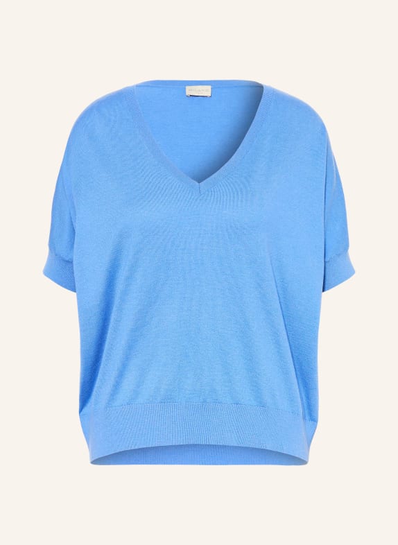 MILANO ITALY knit shirt BLUE