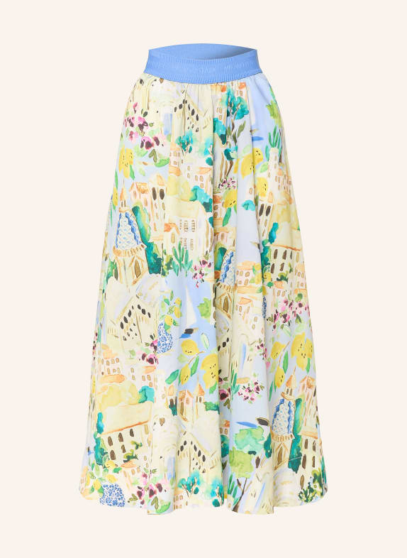 MILANO ITALY Rock HELLBLAU / GELB / GRÜN