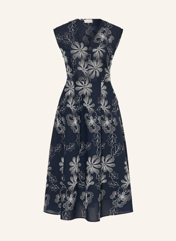 MILANO ITALY jurk DONKERBLAUW / WIT