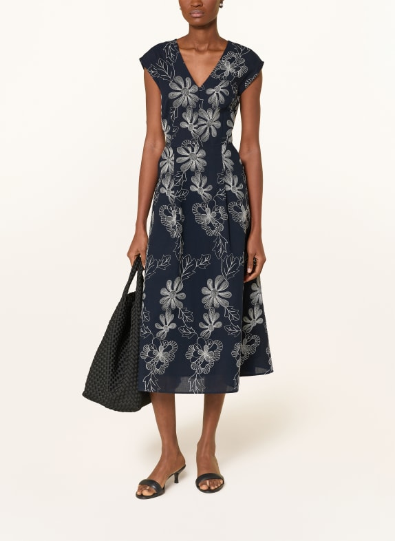 MILANO ITALY sukienka GRANATOWY / BIAŁY