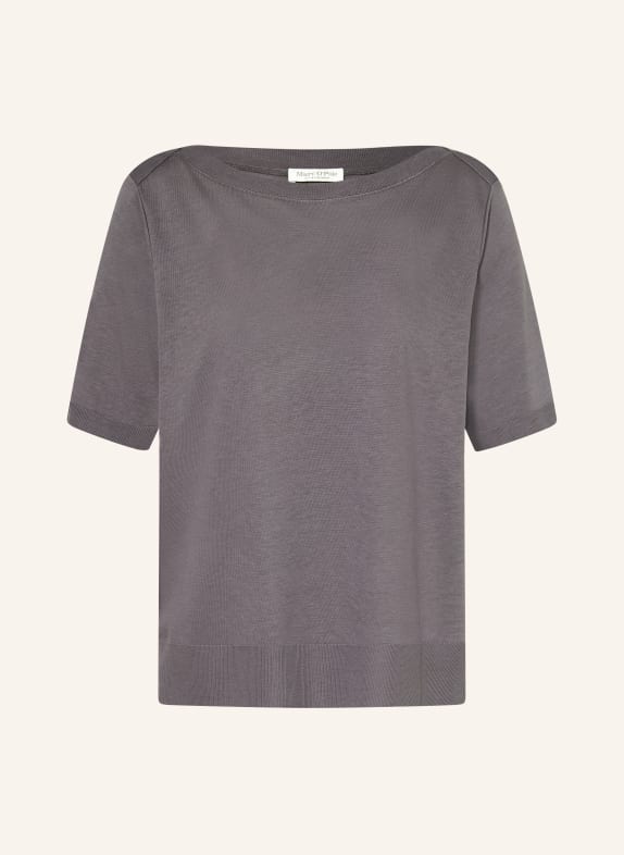 Marc O'Polo pletené tričko TMAVĚ ŠEDÁ