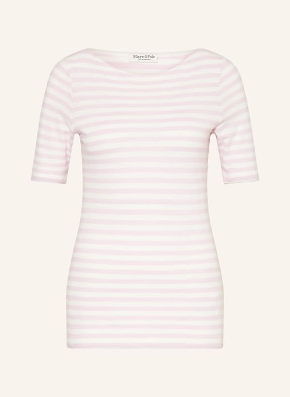 Marc O'Polo T-Shirt ROSÉ / WEISS