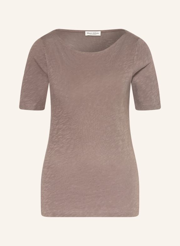 Marc O'Polo tričko HNĚDÁ