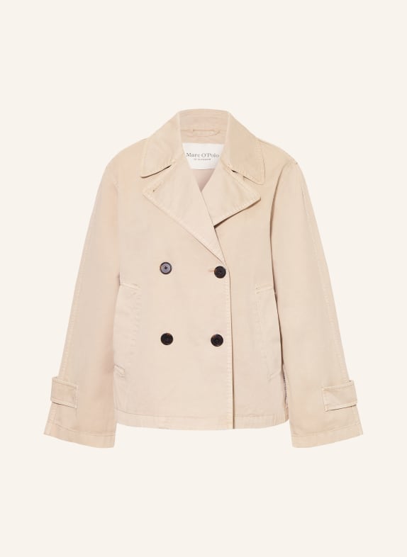 Marc O'Polo kabátová bunda SVĚTLE HNĚDÁ