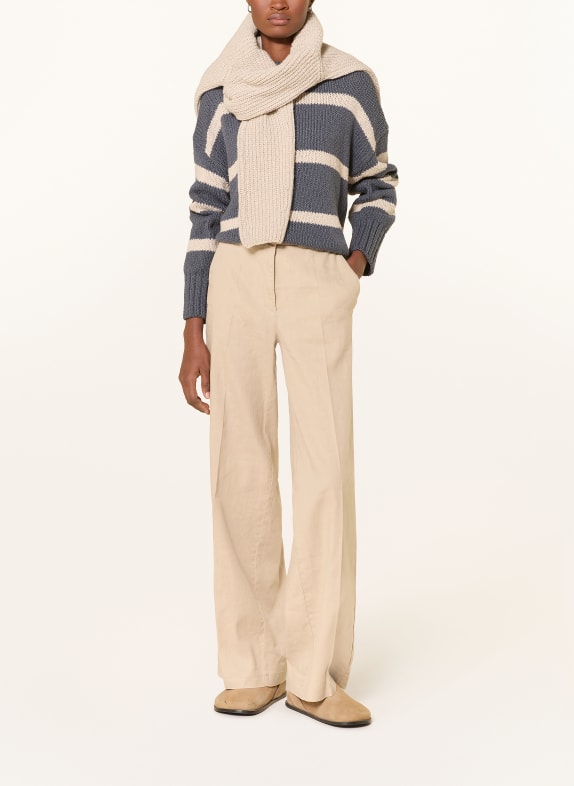 Marc O'Polo trui BLAUWGRIJS / BEIGE