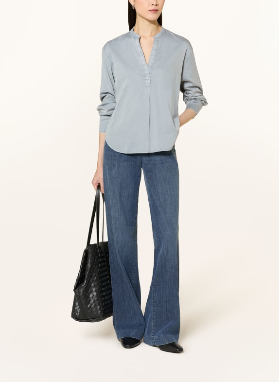 Marc O'Polo blouse BLAUWGRIJS