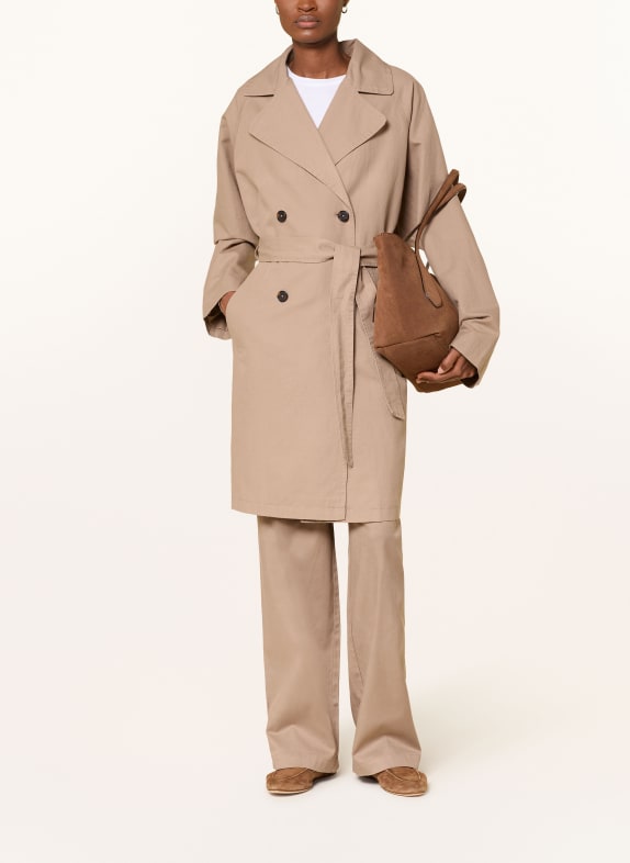 Marc O'Polo Trench-coat en lin BEIGE