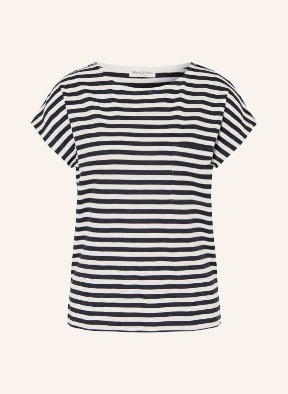 Marc O'Polo T-shirt CREAM / DARK BLUE