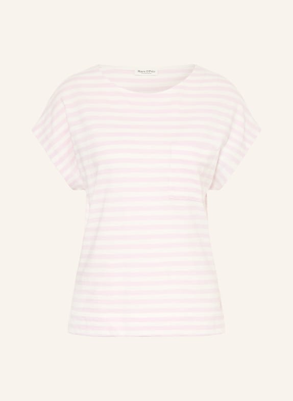 Marc O'Polo T-shirt PINK / WHITE