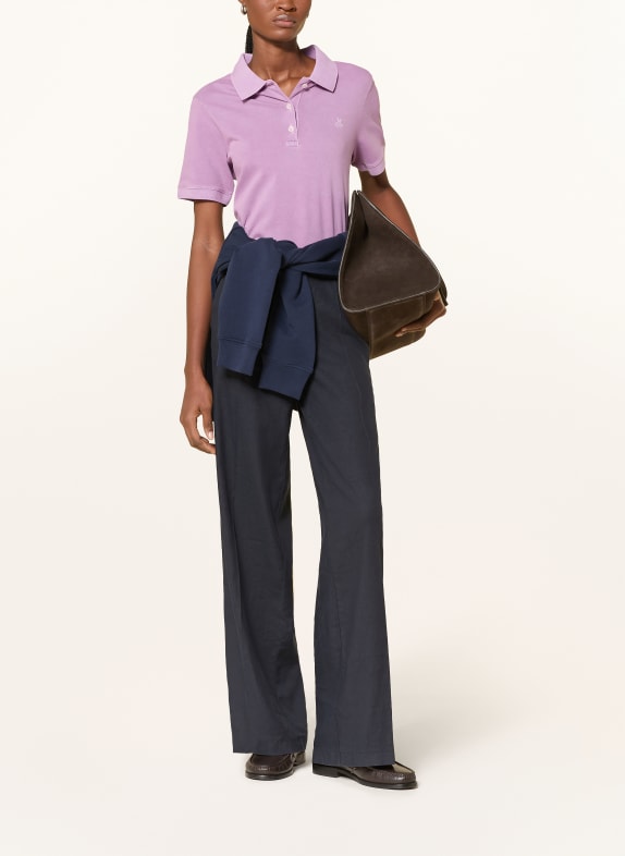 Marc O'Polo Piqué-Poloshirt HELLLILA