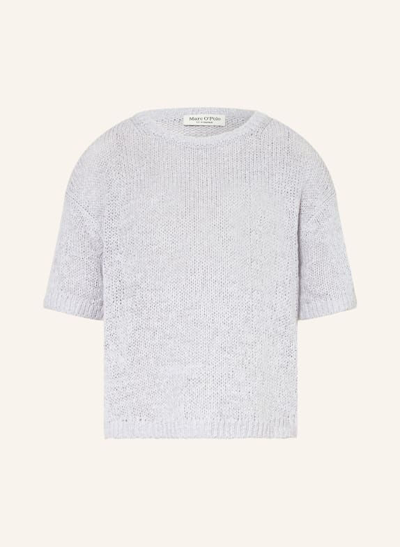 Marc O'Polo koszulka z dzianiny JASNONIEBIESKI