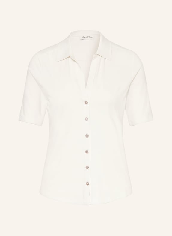 Marc O'Polo Jerseybluse WEISS