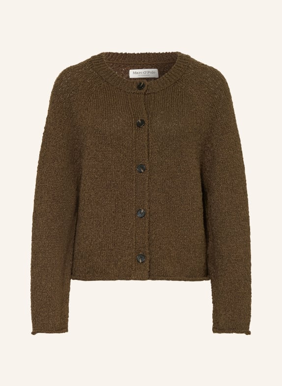 Marc O'Polo cardigan DARK BROWN