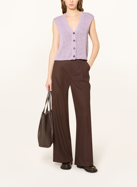 Marc O'Polo gilet en tricot LILAS CLAIR