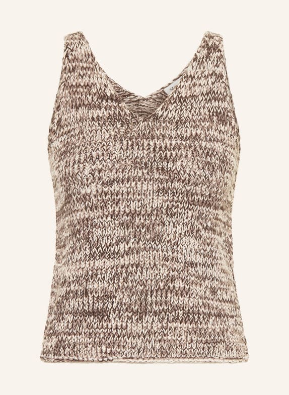 Marc O'Polo Stricktop DUNKELGRAU / CREME / TAUPE