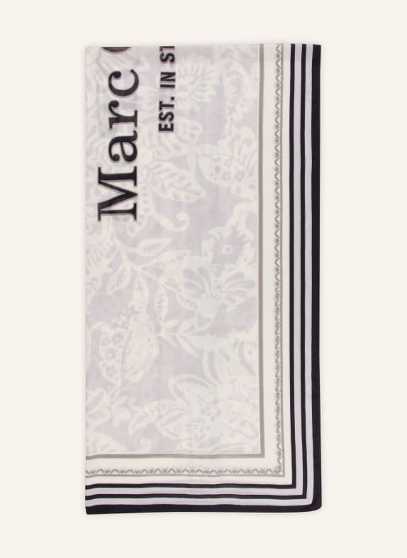 Marc O'Polo Schal WEISS / BLAUGRAU / DUNKELBLAU