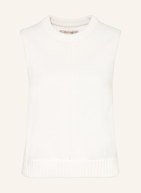 Barbour knit top WHITE