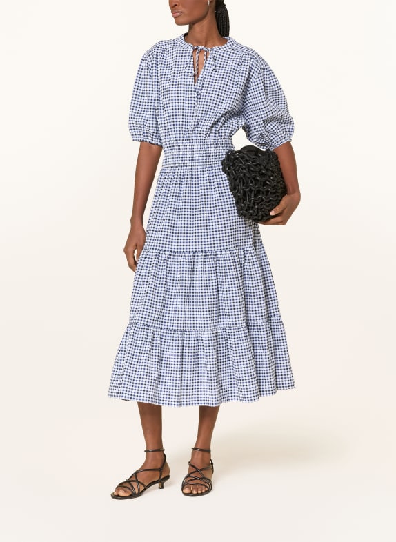 Barbour dress DARK BLUE / WHITE