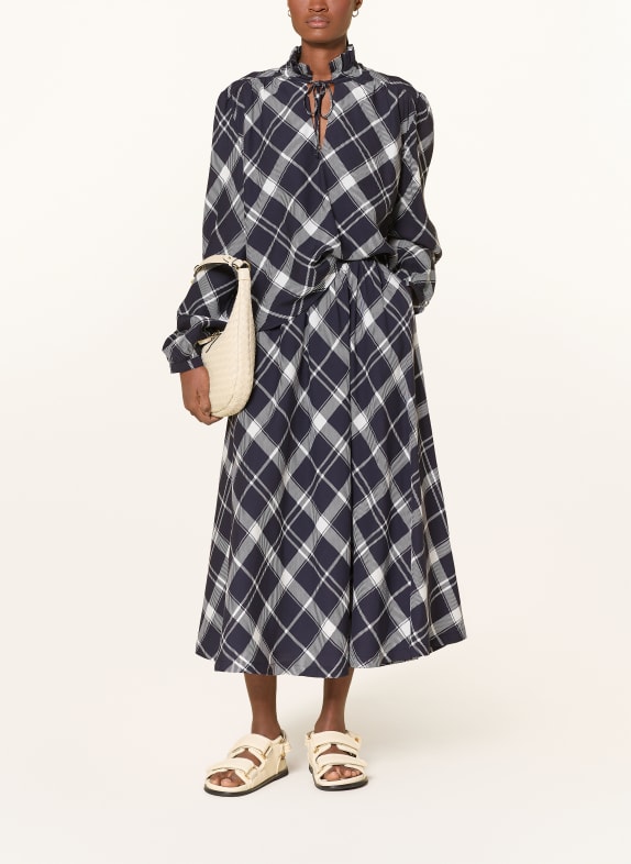 Barbour Rock ALIN DONKERBLAUW / WIT