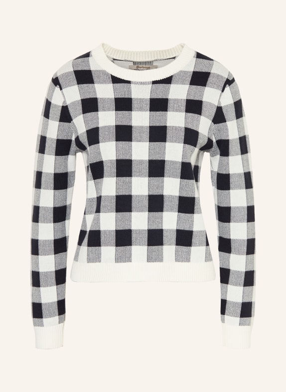 Barbour sweater WHITE / BLACK