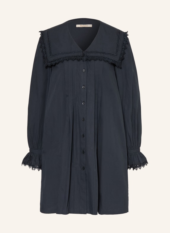 Barbour Dress with lace DARK BLUE