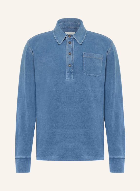GANT Piqué-Poloshirt BLAUGRAU