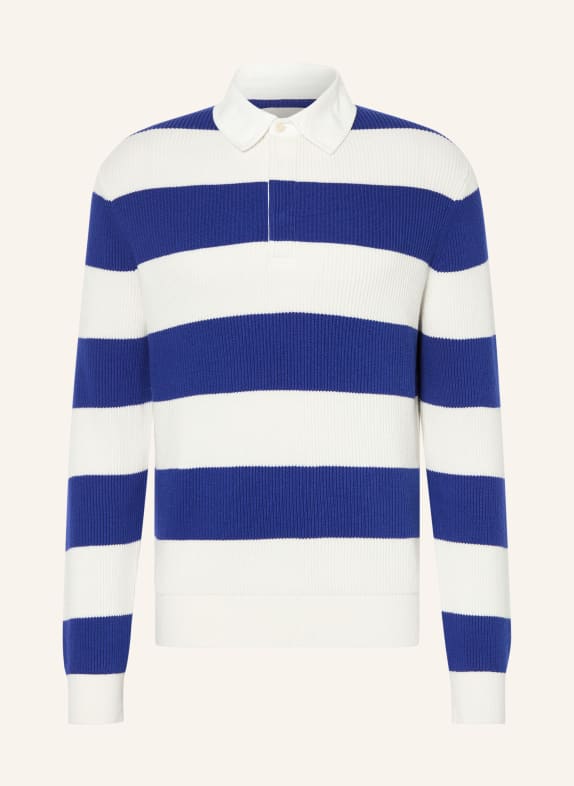 GANT rugbyshirt WIT / BLAUW