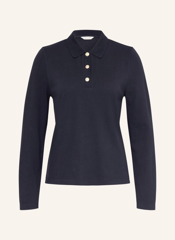 GANT Polo piqué BLEU FONCÉ