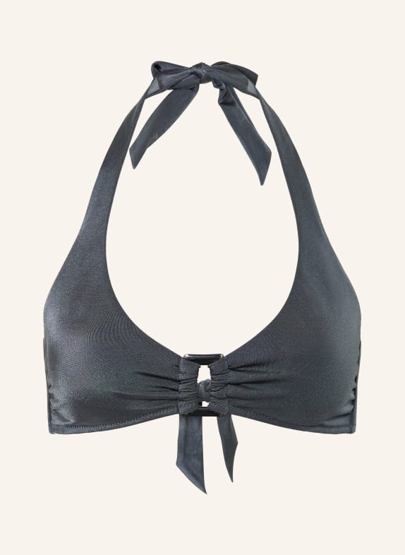 heidi klein Haut de bikini à dos nu OLYMPUS BLEU PÉTROLE