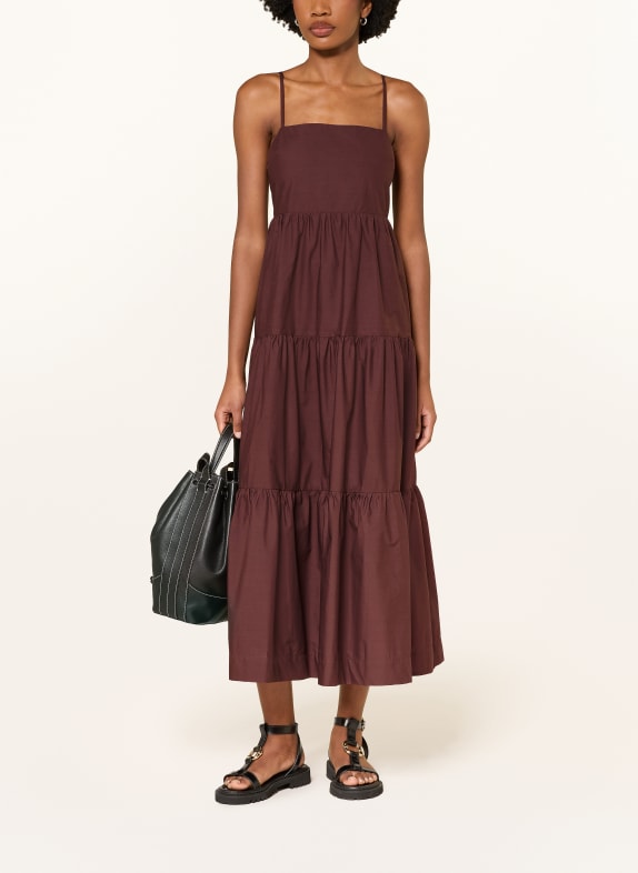 MRS & HUGS šaty HNĚDÁ