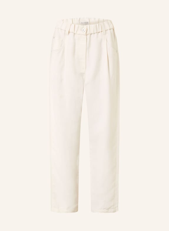 BRUNELLO CUCINELLI 7/8 pants CREAM