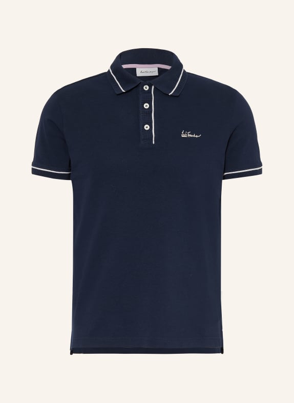Luis Trenker LUBERNETO piqué polo shirt DARK BLUE