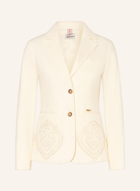 Luis Trenker Žakárový blejzr LUREGLA KRÉMOVÁ