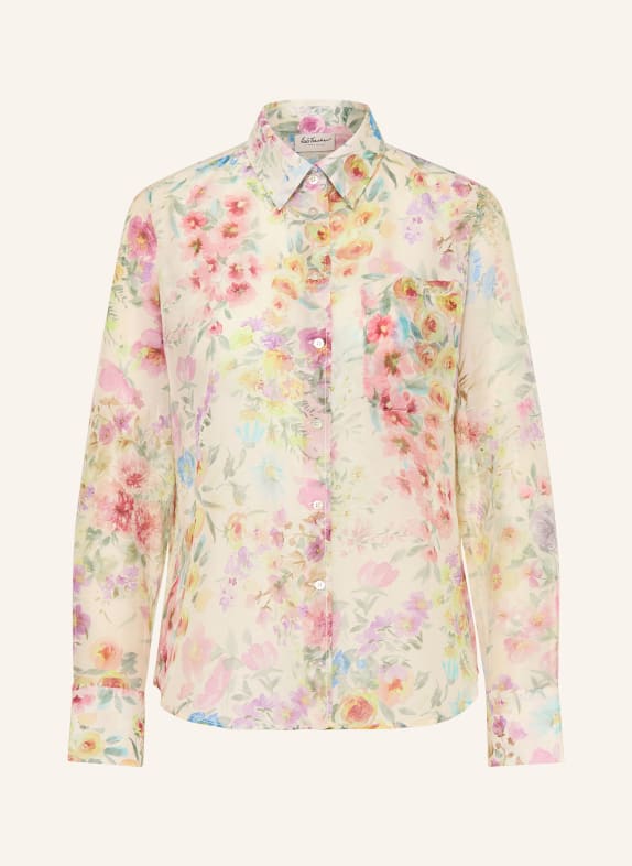 Luis Trenker Košile LUBARBARELLA KRÉMOVÁ / RŮŽOVÁ / SVĚTLE ZELENÁ