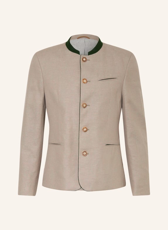 Johann & Johanna Sako s lemováním SVĚTLE HNĚDÁ / RŮŽOVÁ / TMAVĚ ZELENÁ