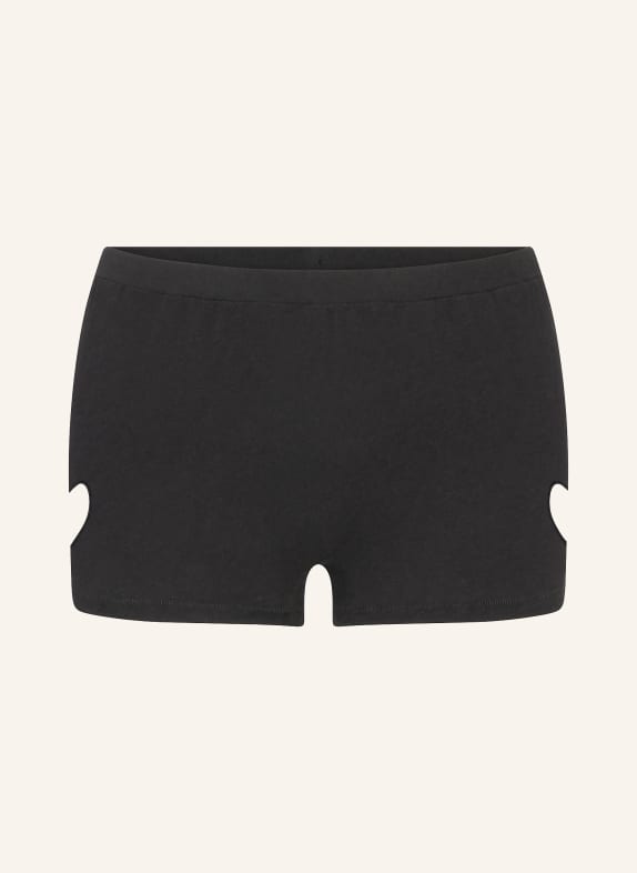 SKIMS Lounge šortky WORN IN JERSEY WASHED ONYX