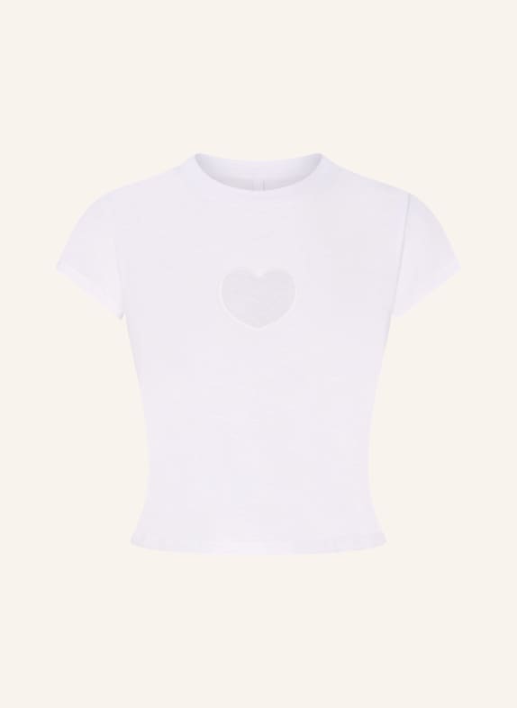 SKIMS Lounge tričko WORN IN JERSEY SNOW