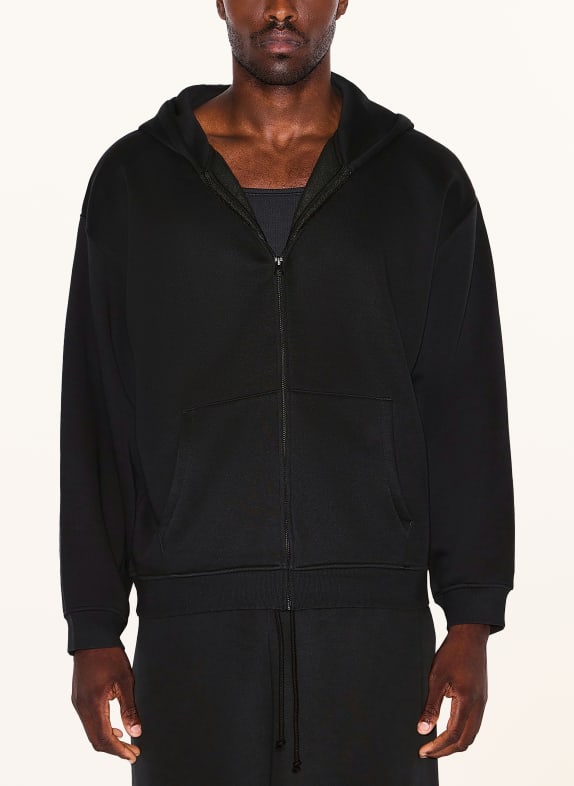 SKIMS Lounge-munktröja FLEECE LOUNGE WASHED ONYX