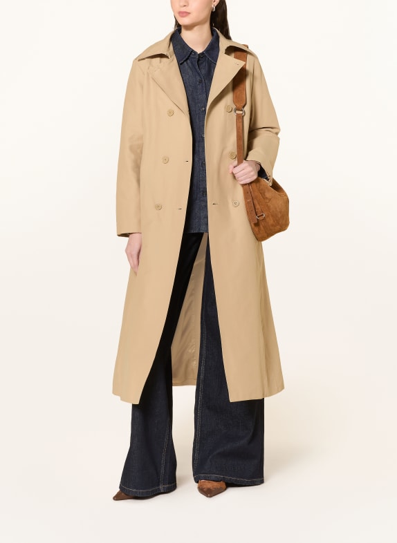 MAX & Co. Trenchcoat MILONG BÉŽOVÁ