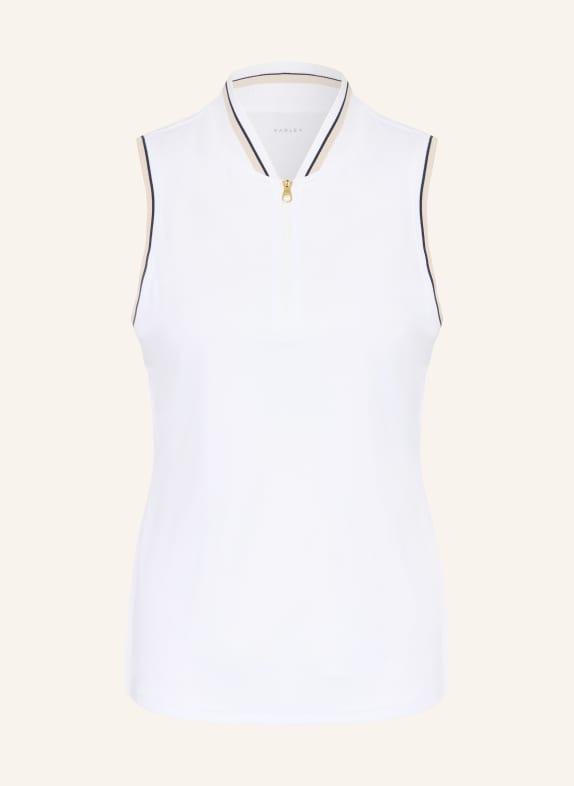VARLEY Tanktop INGA WEISS / BEIGE / BLAU